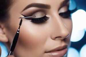 applying false eyelashes stepbystep guide rkm | newinbeauty-studios | Kingston beauty Salon