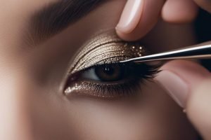 mastering the technique of applying false eyelashes nur | newinbeauty-studios | Kingston beauty Salon