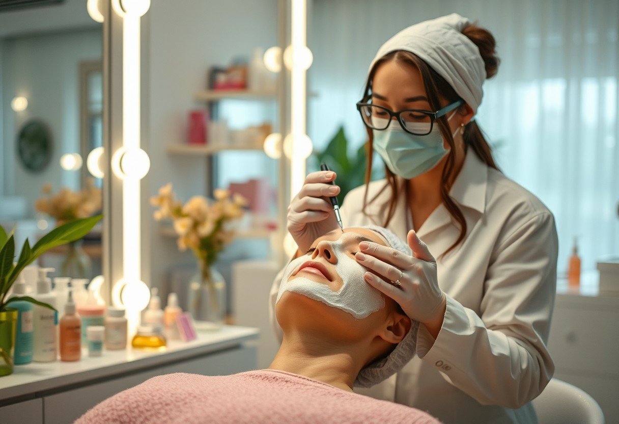 chemical peels and beauty treatments doing together tem | newinbeauty-studios | Kingston beauty Salon